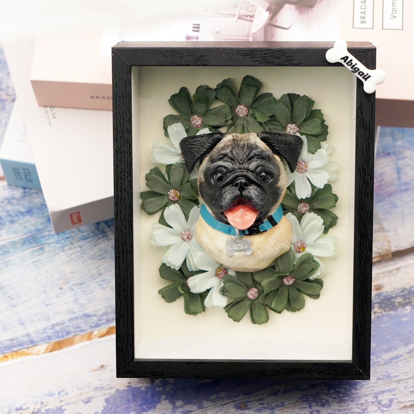 Custom Blossoming Pet Portrait